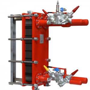 Kuldenor Danfoss semi-welded-heaters-industri